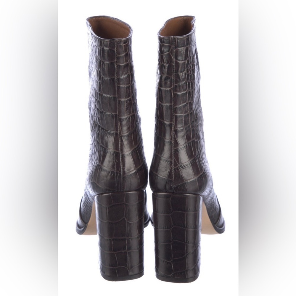 Paris Texas Black Mid-Calf Boots Size 10.5 - Picture 3 of 5